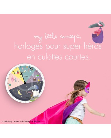 Horloge des routines avec Louve