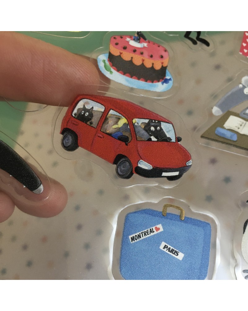 Stickettes clear dans votre colis