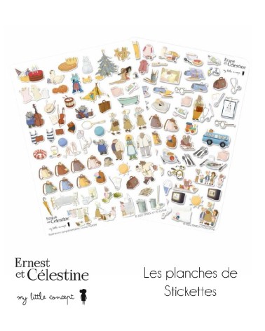 La routine avec Ernest et Célestine