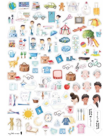 Stickers sheets cloud