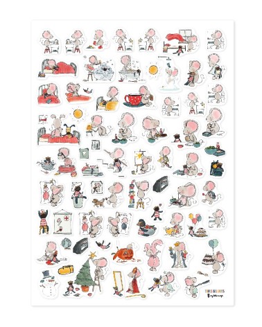 Horloge semaine Thuis Bij Muis