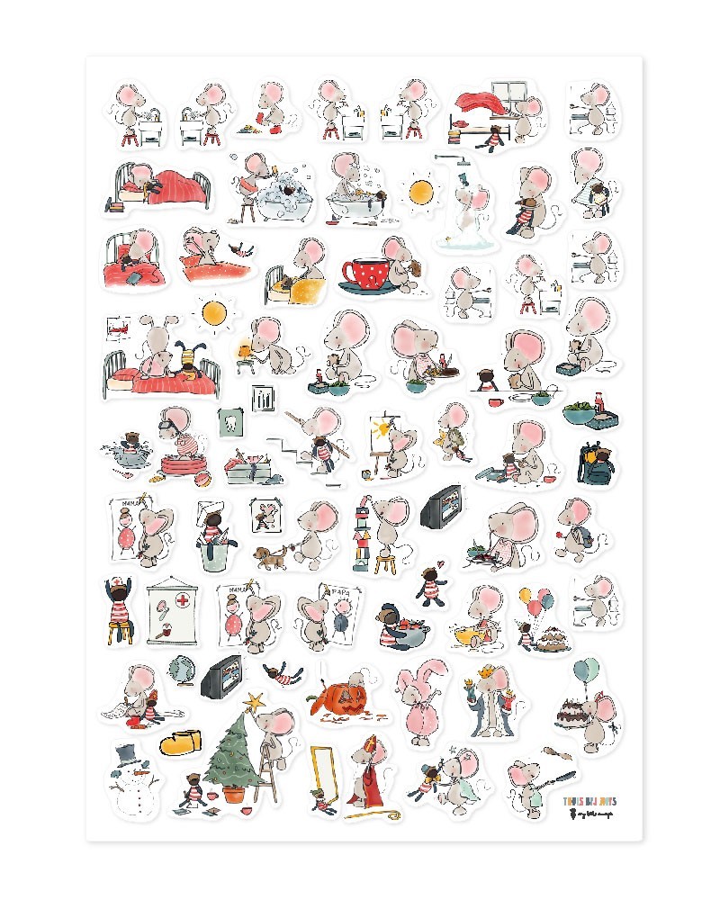 Planche de stickettes 1