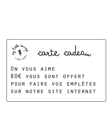 Carte cadeau